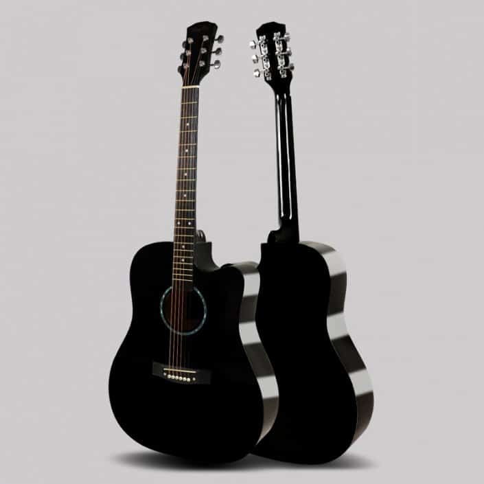 guitarra acústica de 38 pulgadas