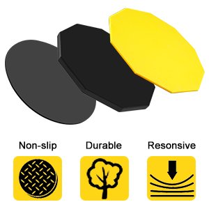¿De qué están hechos los pads de práctica de batería?