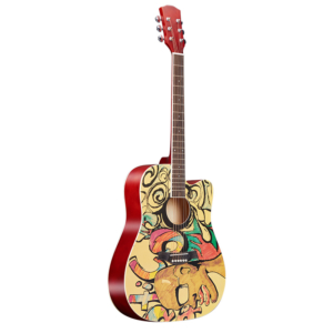 Guitarra acústica africana 1