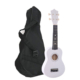 ukelele blanco con estuche