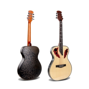 Guitarra fibra de vidrio natural