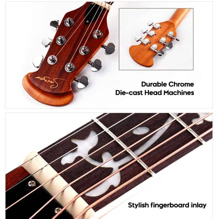 Guitarra pequeña de calidad OEM de 36 pulgadas
