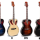 guitarra de fibra de vidrio