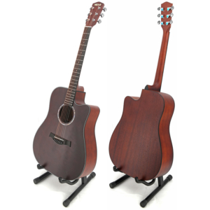 guitarra de madera maciza