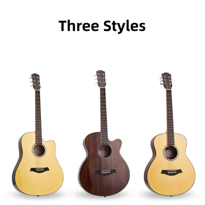 guitarras de abeto de tres estilos guitarras de abeto de tres estilos
