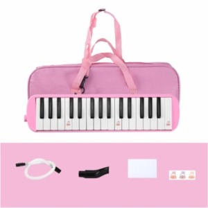 Instrumento melódica rosa de 32 teclas