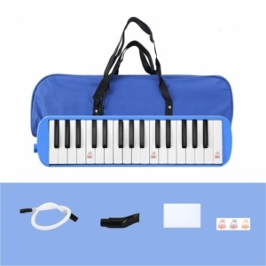 Instrumento melódico azul de 32 teclas